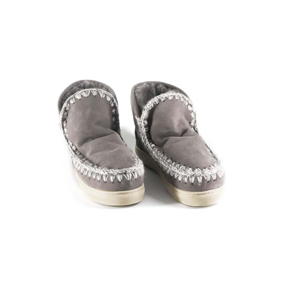 Mou Eskimo Sneaker Big Metal Logo New Grey